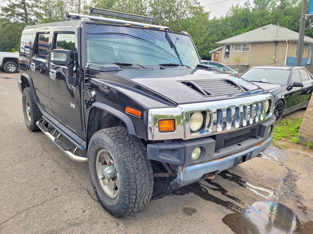 2004 Hummer H2 Black vin: 5GRGN23UX4H103507