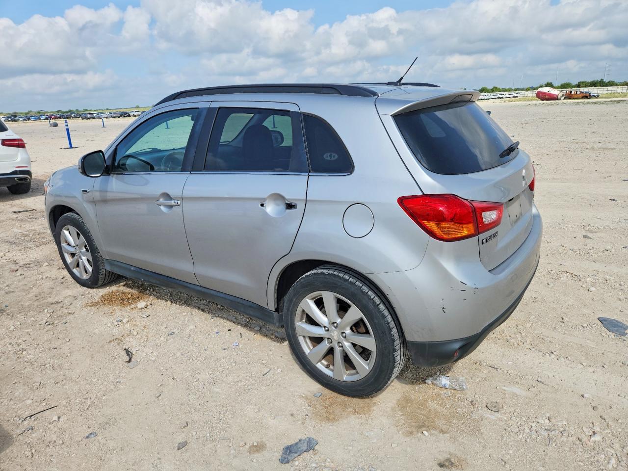 2015 Mitsubishi Outlander Sport Se Серебряный vin: 4A4AP4AW6FE040498