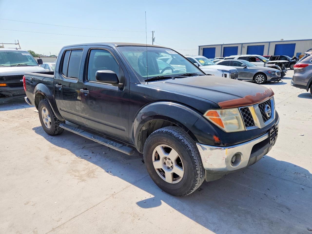 2008 Nissan Frontier Se V6 Black vin: 1N6AD07U98C412782