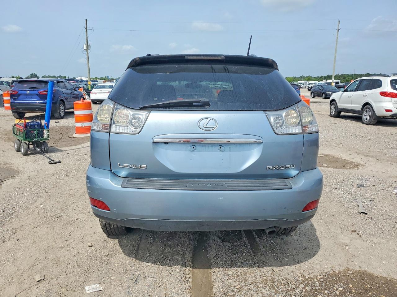 2009 Lexus Rx 350 Синий vin: 2T2HK31U49C106918