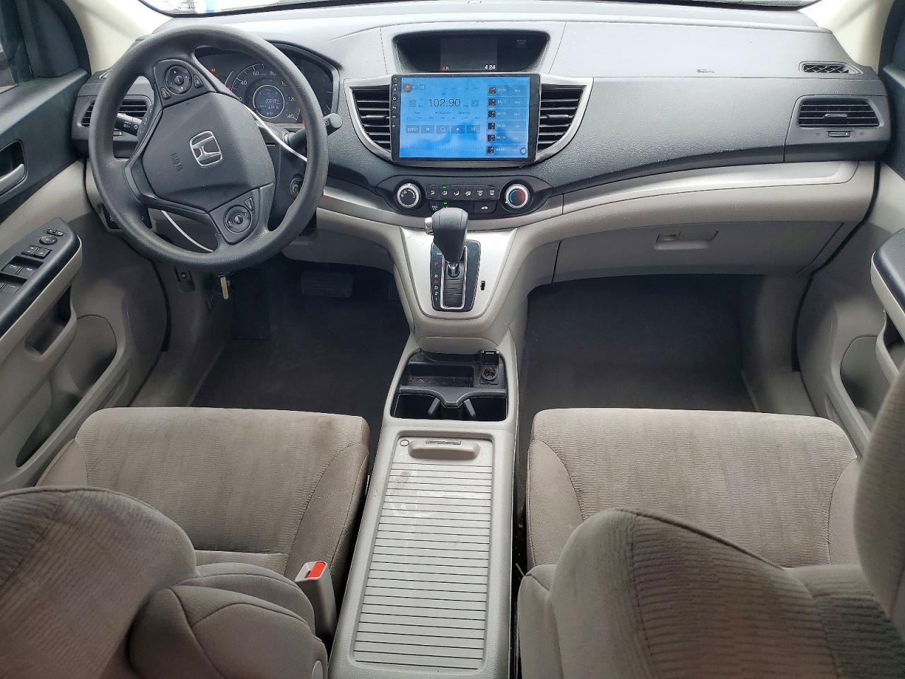 2014 Honda Cr-v Lx Silver vin: 2HKRM4H31EH681104