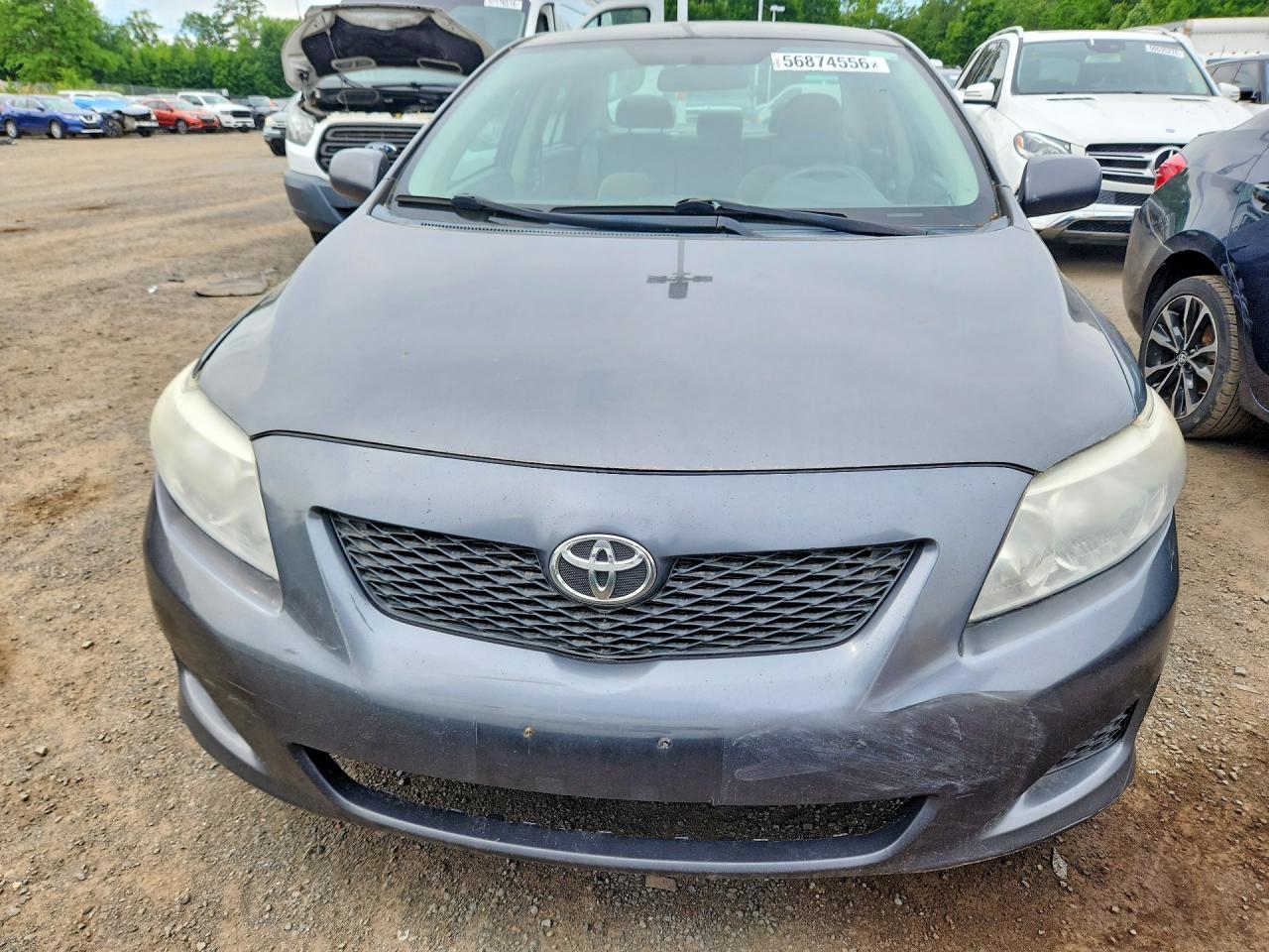 2010 Toyota Corolla Le Gray vin: 2T1BU4EE0AC517492