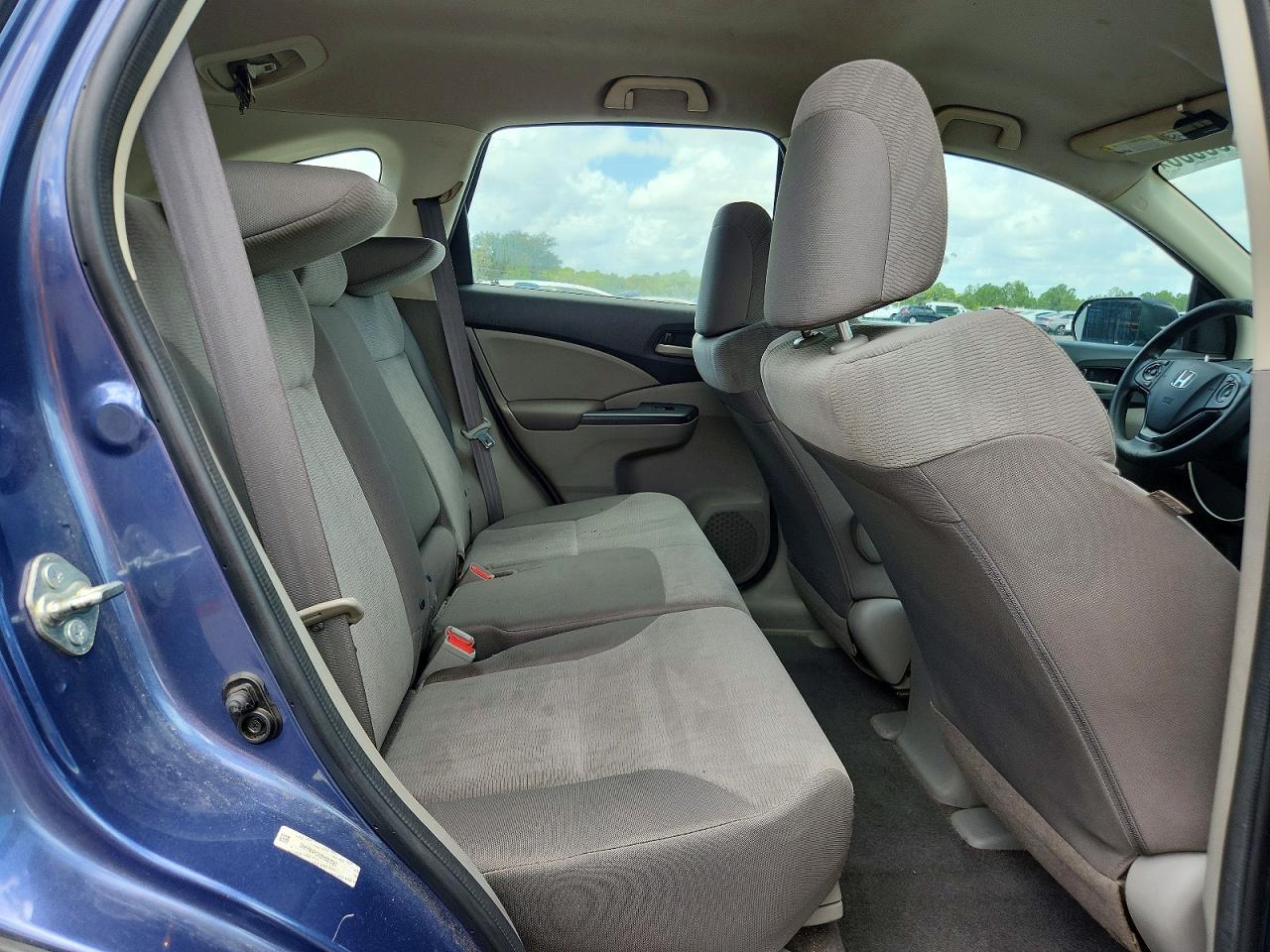 2014 Honda Cr-v Lx Blue vin: 2HKRM4H33EH661095