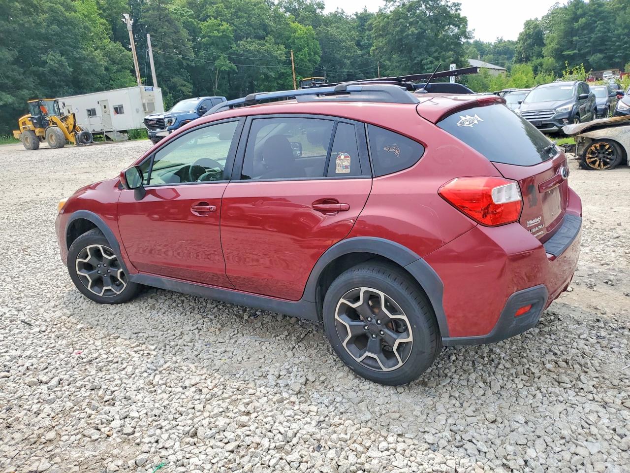 2014 Subaru Xv Crosstrek 2.0 Premium Red vin: JF2GPACC3E9337966