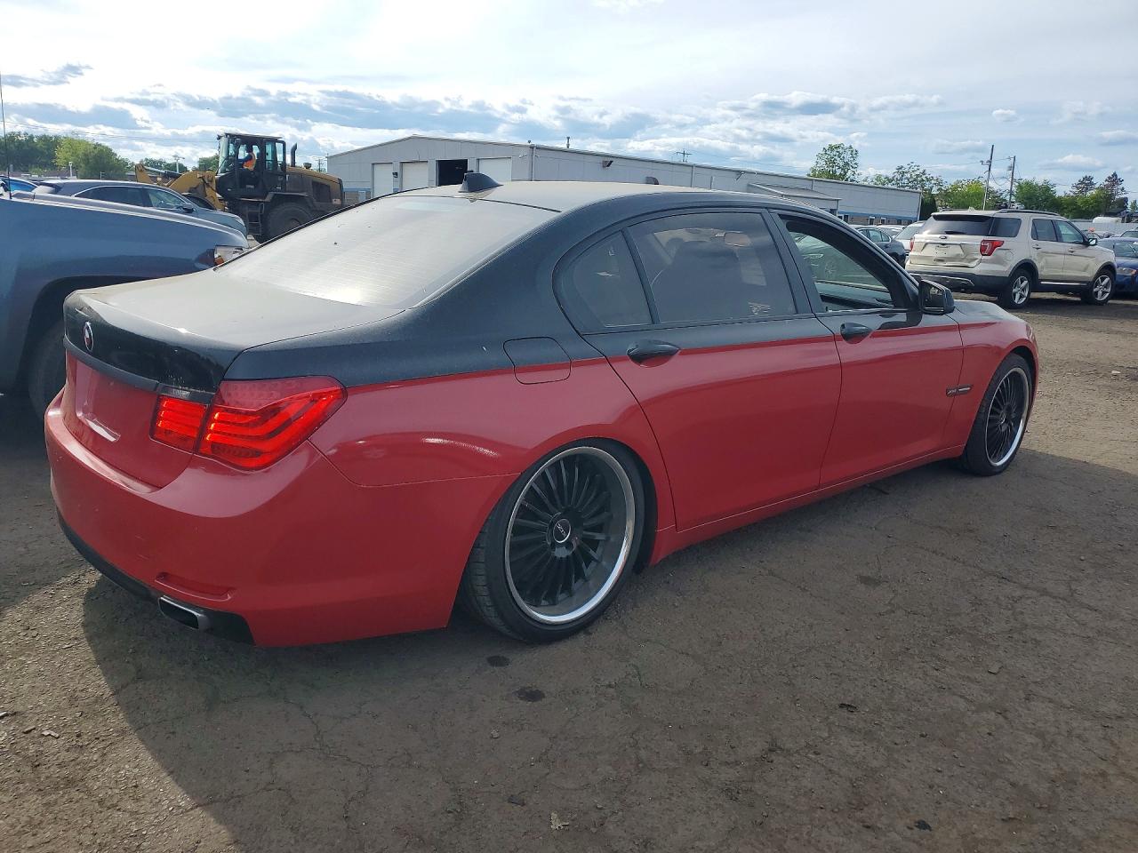 2012 Bmw 750 Lxi Two Tone vin: WBAKC8C54CC434718