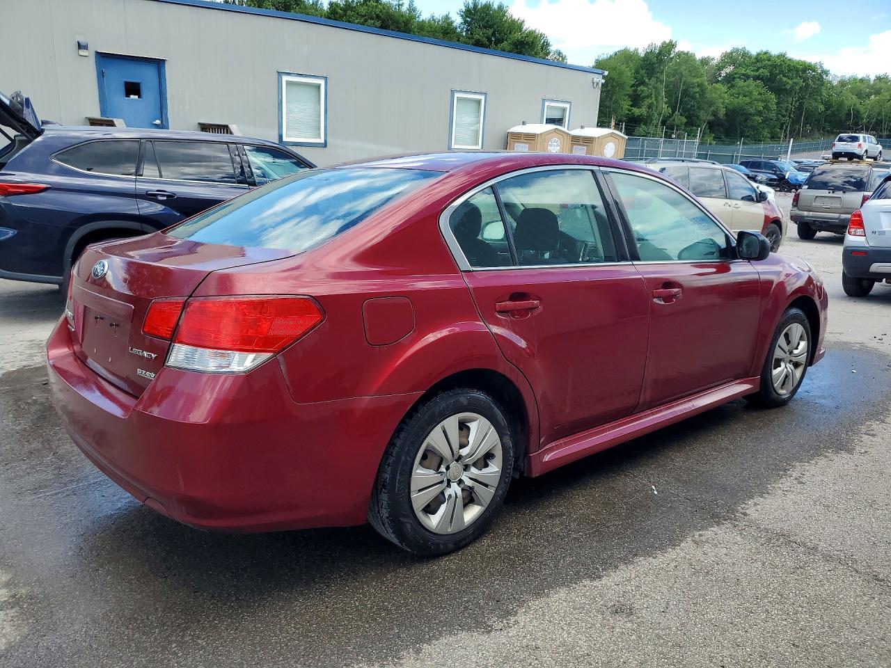 2014 Subaru Legacy 2.5i Темно-бордовый vin: 4S3BMBA65E3031925