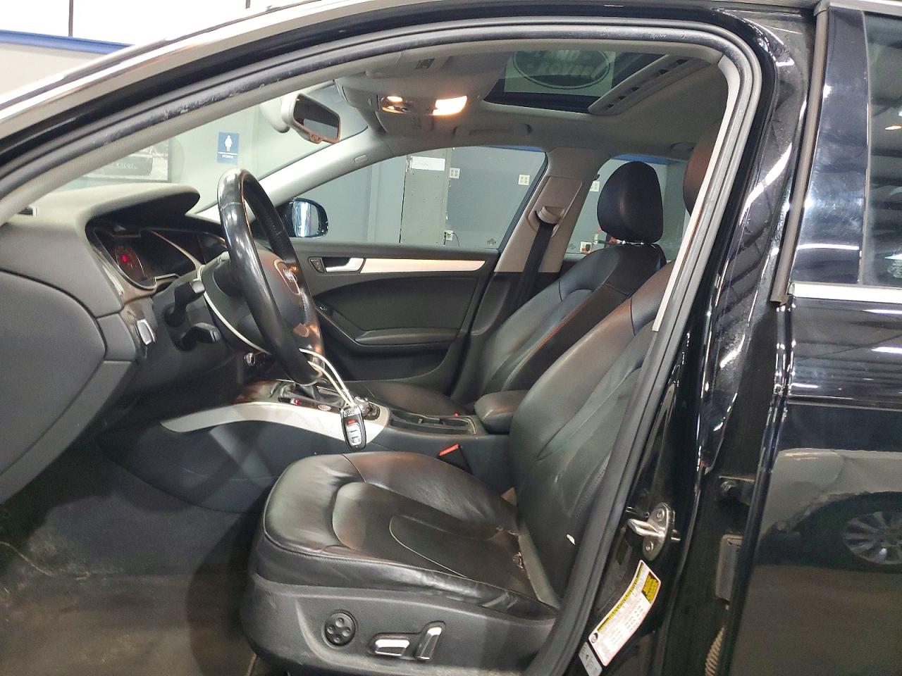 2013 Audi A4 Premium Plus Black vin: WAUHFAFL5DN045157