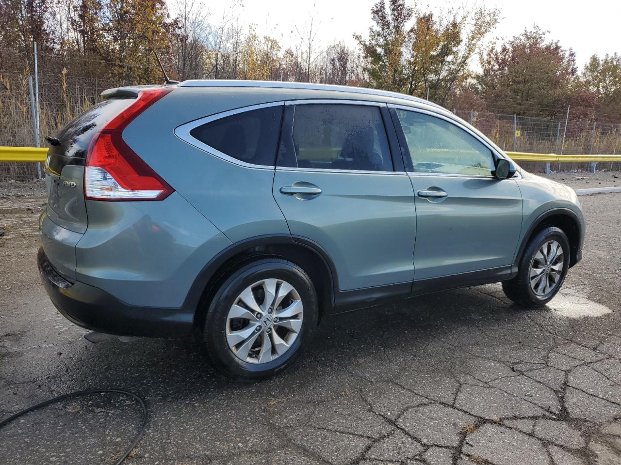 2012 Honda Cr-v Exl Бирюзовый vin: JHLRM4H70CC022090