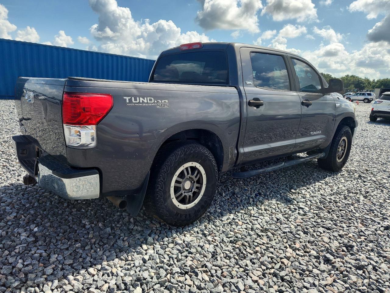 2011 Toyota Tundra Crewmax Sr5 Серый vin: 5TFEY5F14BX114301
