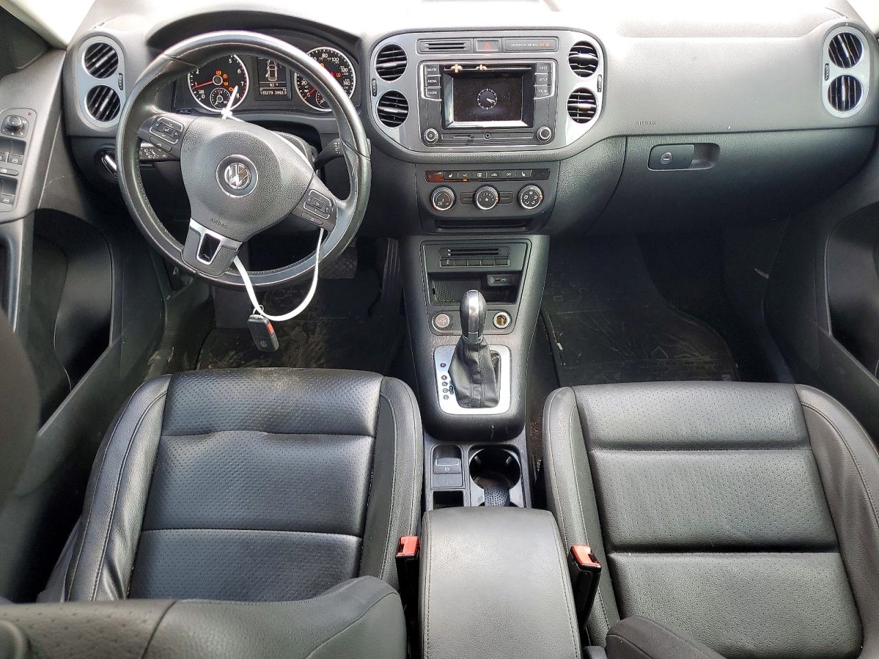 2016 Volkswagen Tiguan S Black vin: WVGAV7AX4GW517525