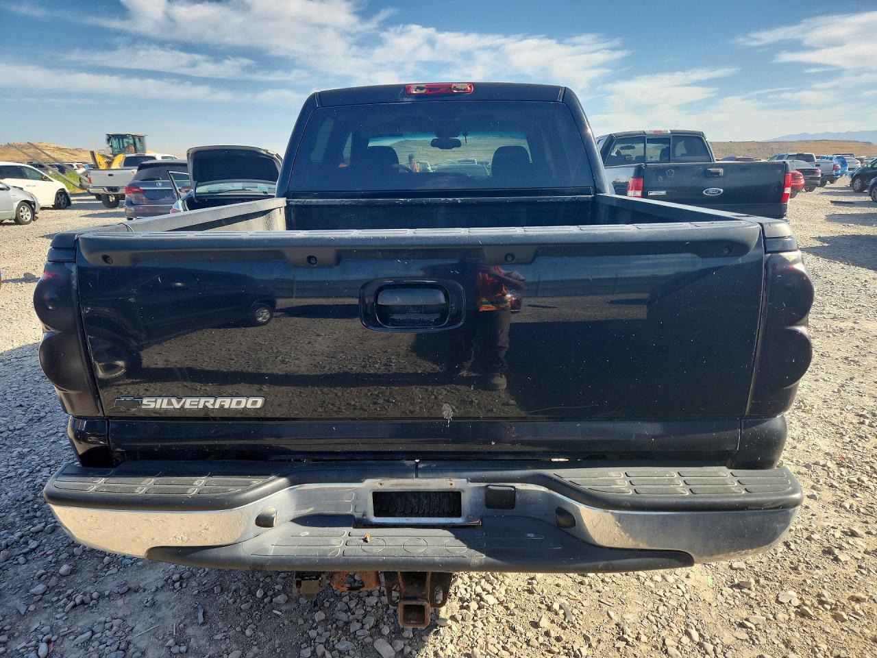 2006 Chevrolet Silverado K1500 Black vin: 2GCEK13T761356390