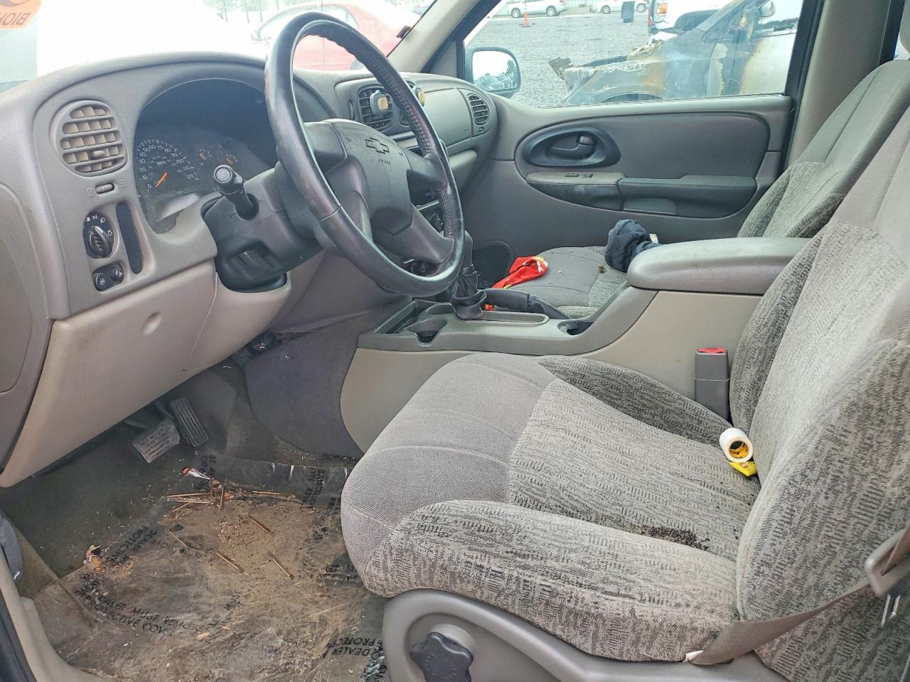 2003 Chevrolet Trailblazer Black vin: 1GNDT13S232161493