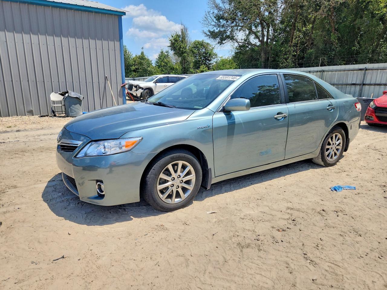 2011 Toyota Camry Hybrid Green vin: 4T1BB3EK4BU137772