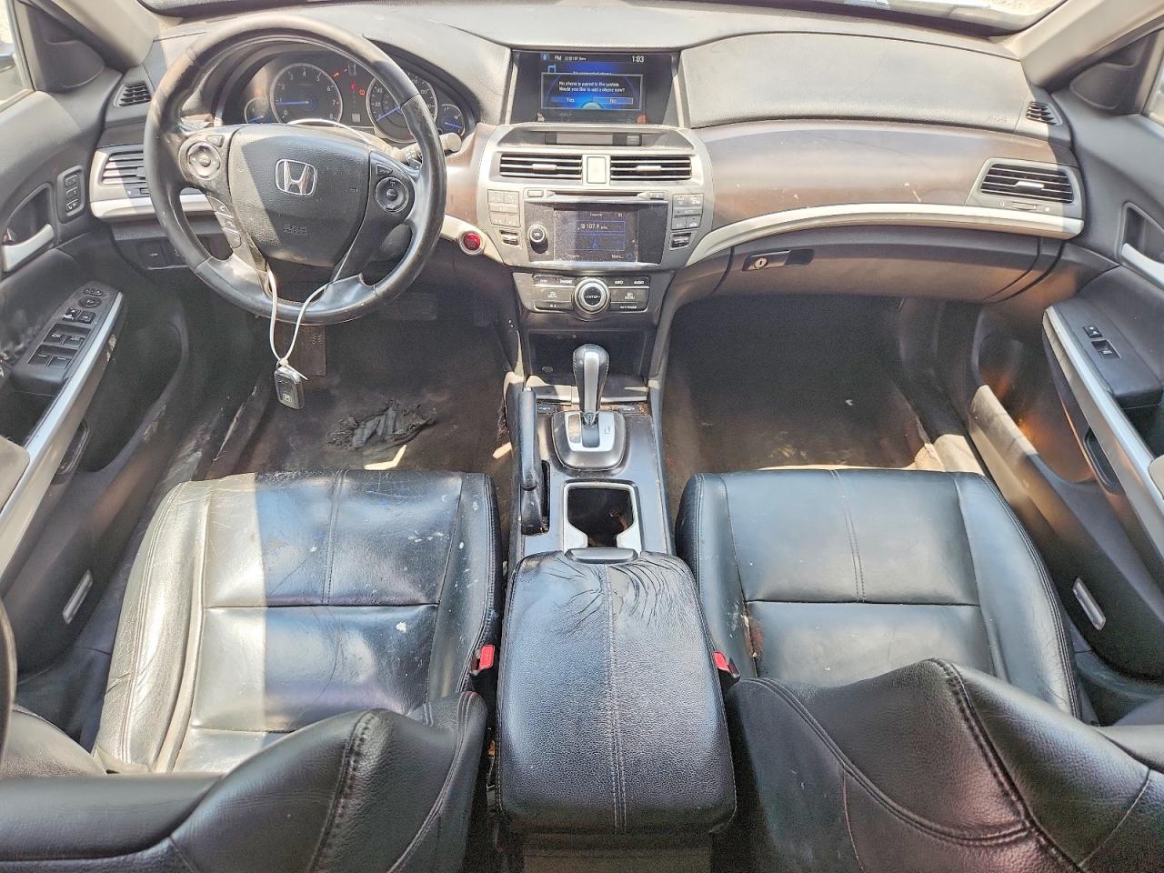 2015 Honda Crosstour Exl White vin: 5J6TF2H51FL001067