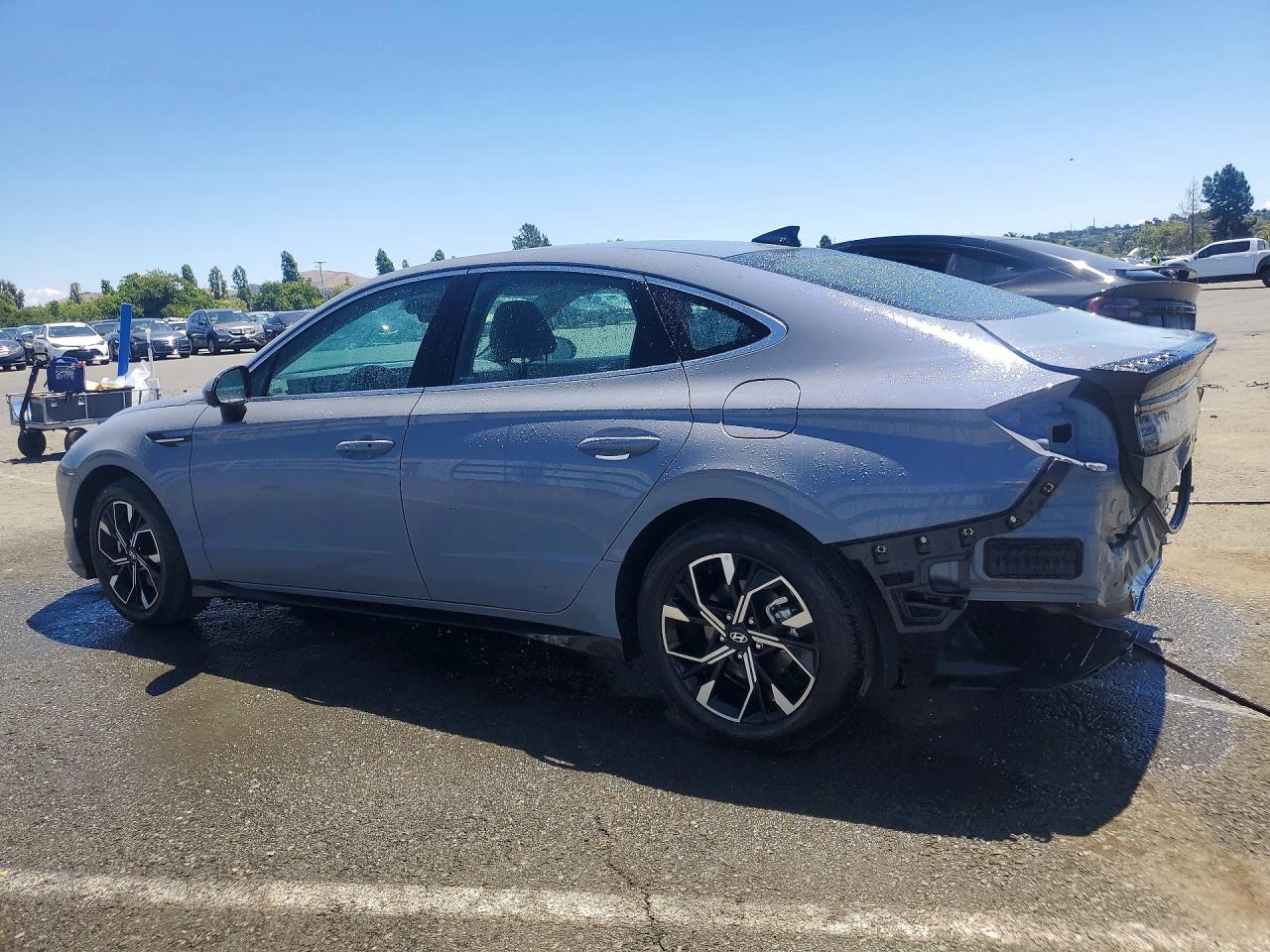 2025 Hyundai Sonata Sel Blue vin: KMHL64JA0SA454137