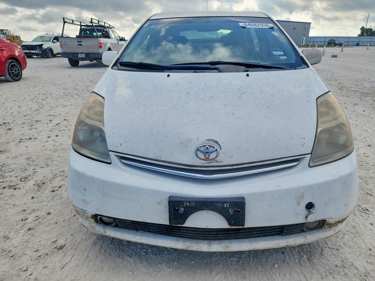 2008 Toyota Prius Touring White vin: JTDKB20U383440905