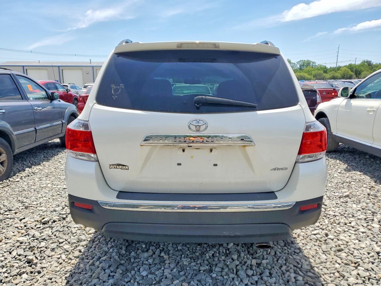 2012 Toyota Highlander Se Белый vin: 5TDBK3EH4CS094923