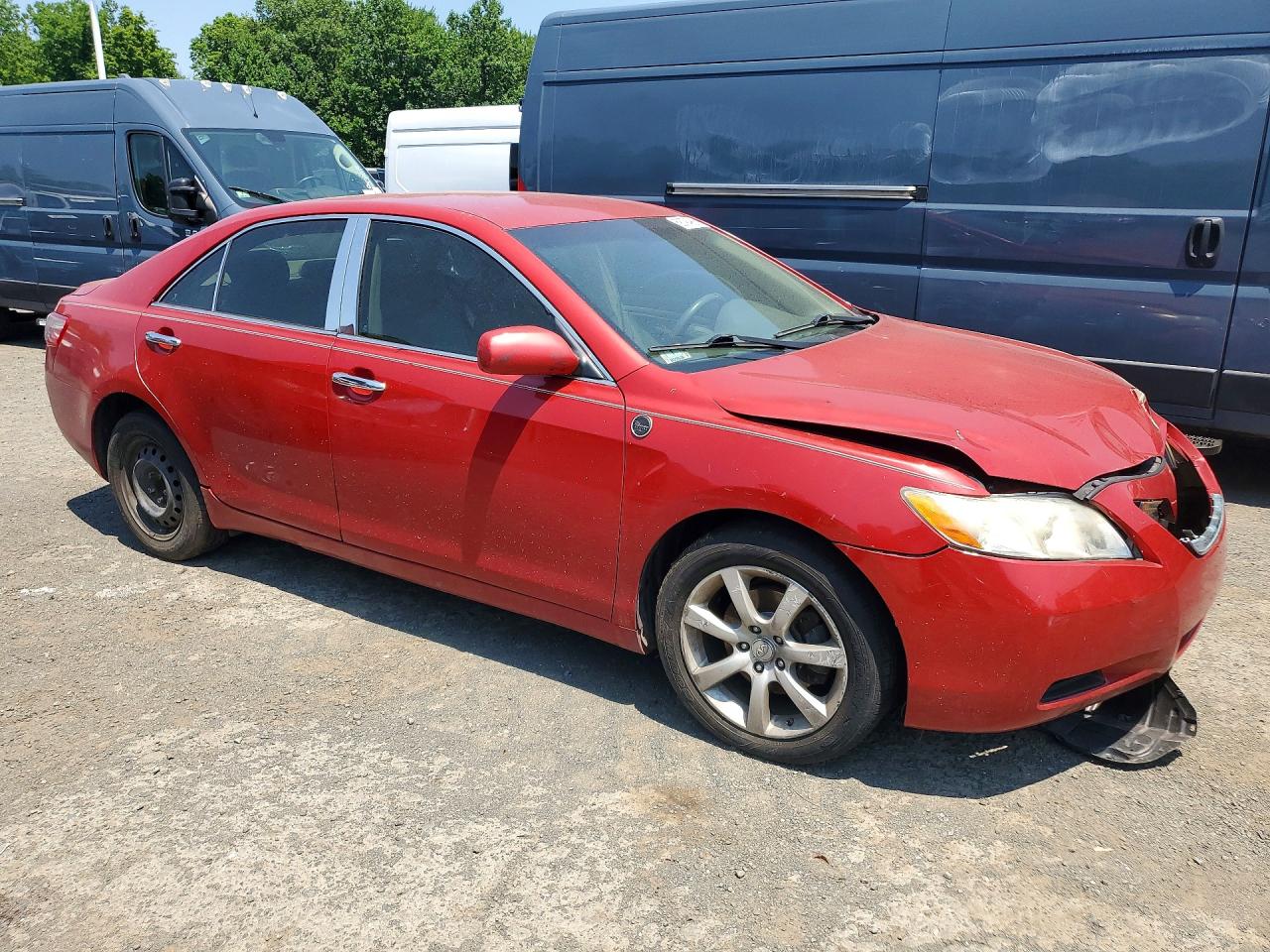 2009 Toyota Camry Le Red vin: 4T1BE46K49U282896