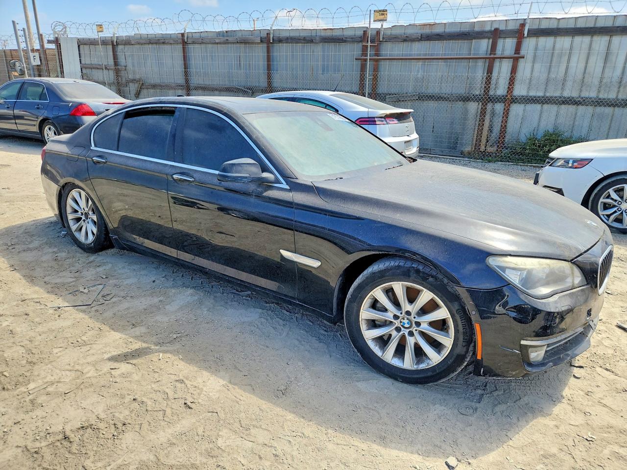 2015 Bmw 740 I Black vin: WBAYA6C5XFD827027