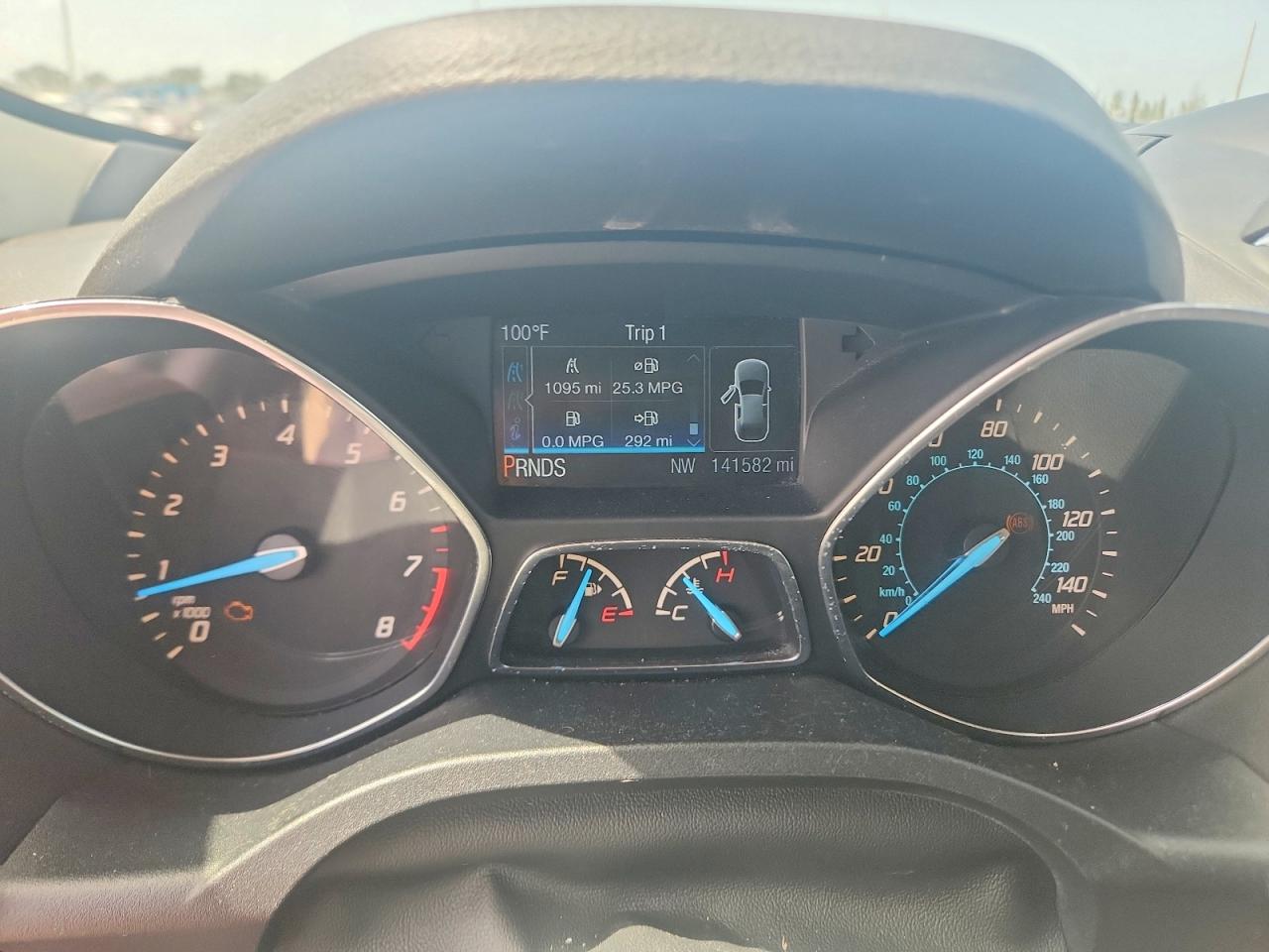 2014 Ford Escape Se White vin: 1FMCU0GX8EUB76696
