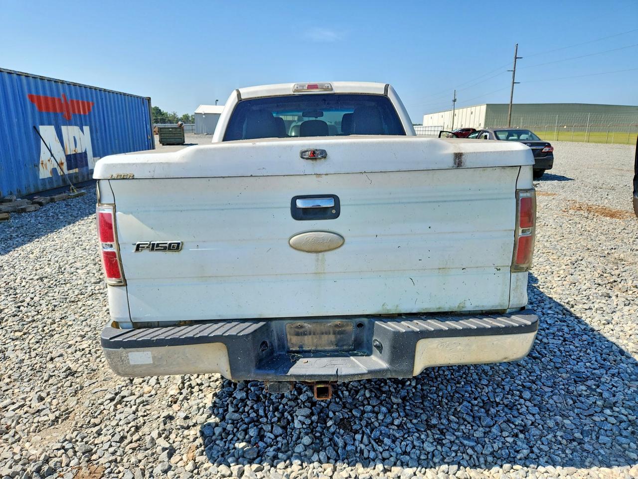 2011 Ford F150 Super Cab White vin: 1FTFX1CT6BKD73164