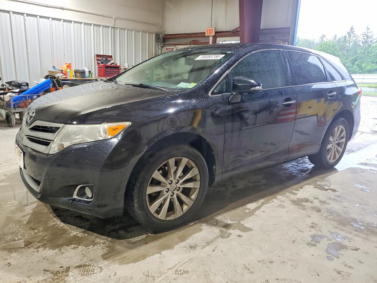2015 Toyota Venza Xle Blue vin: 4T3BA3BBXFU068901