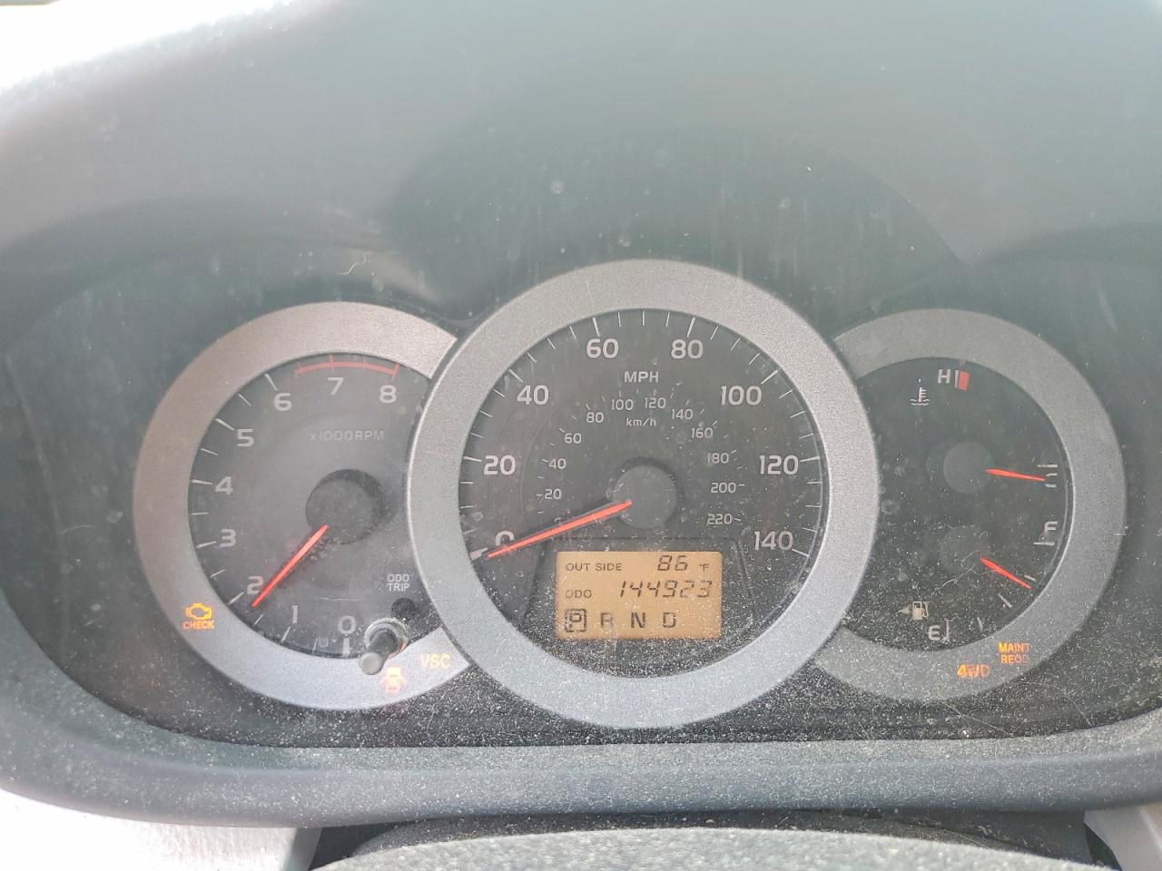 2008 Toyota Rav4 Base Белый vin: JTMBD33V386060272