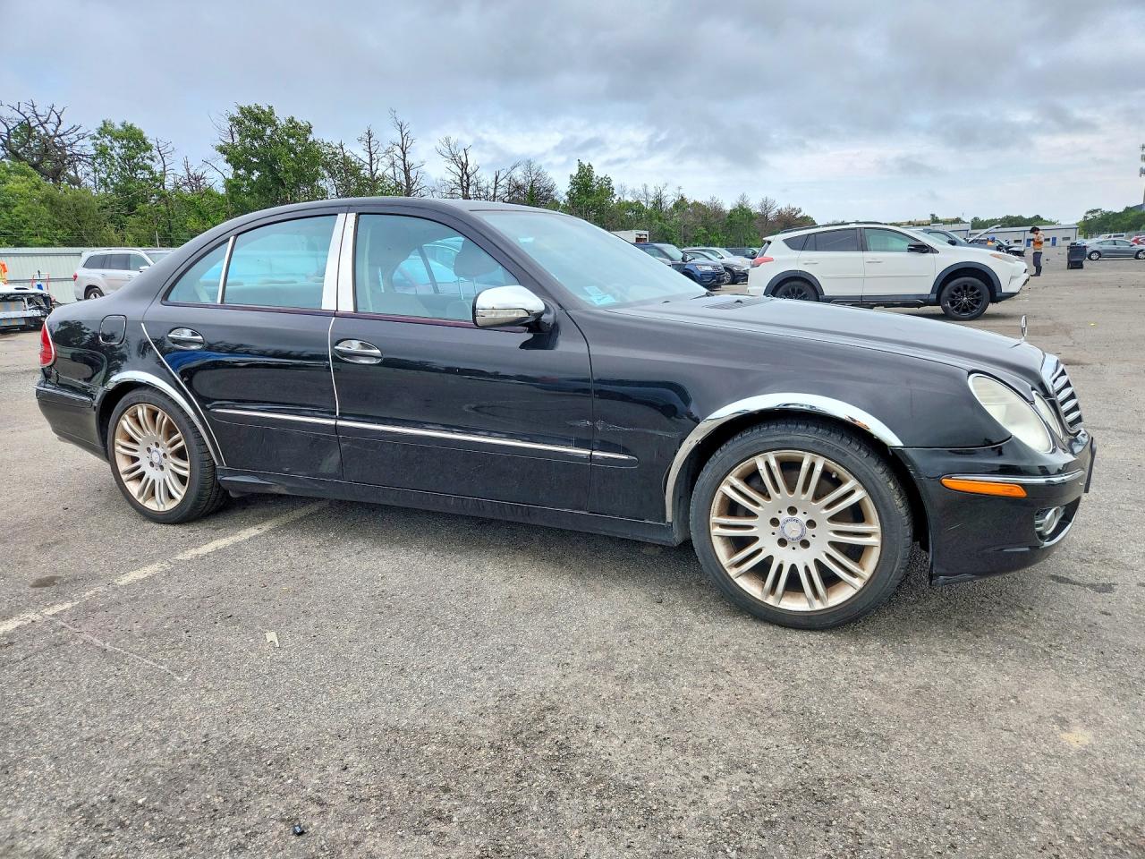 2008 Mercedes-benz E 350 4matic Black vin: WDBUF87XX8B259546