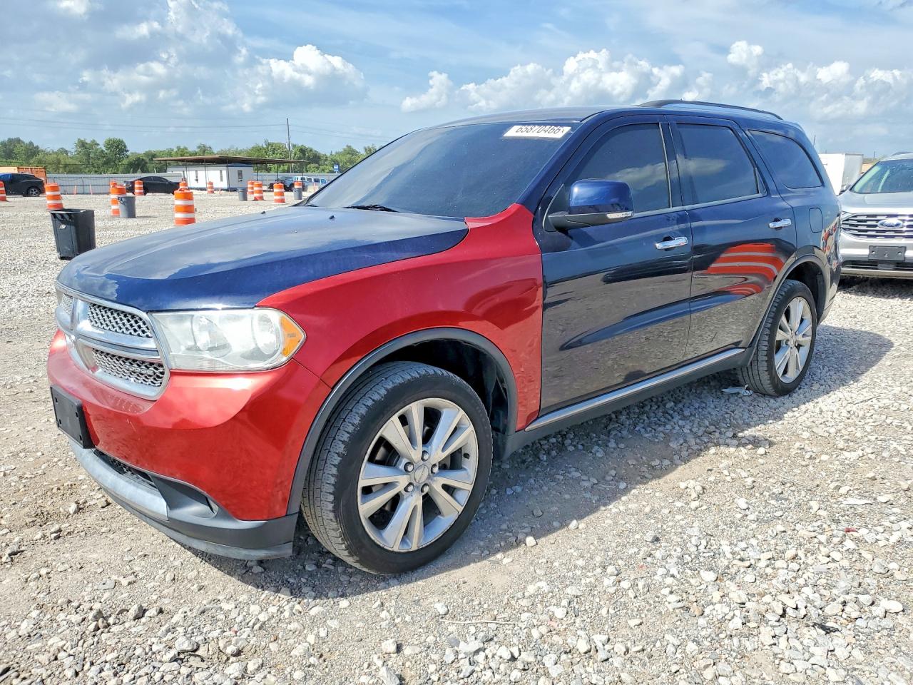 2013 Dodge Durango Blue vin: 1C4RDHDG1DC632687