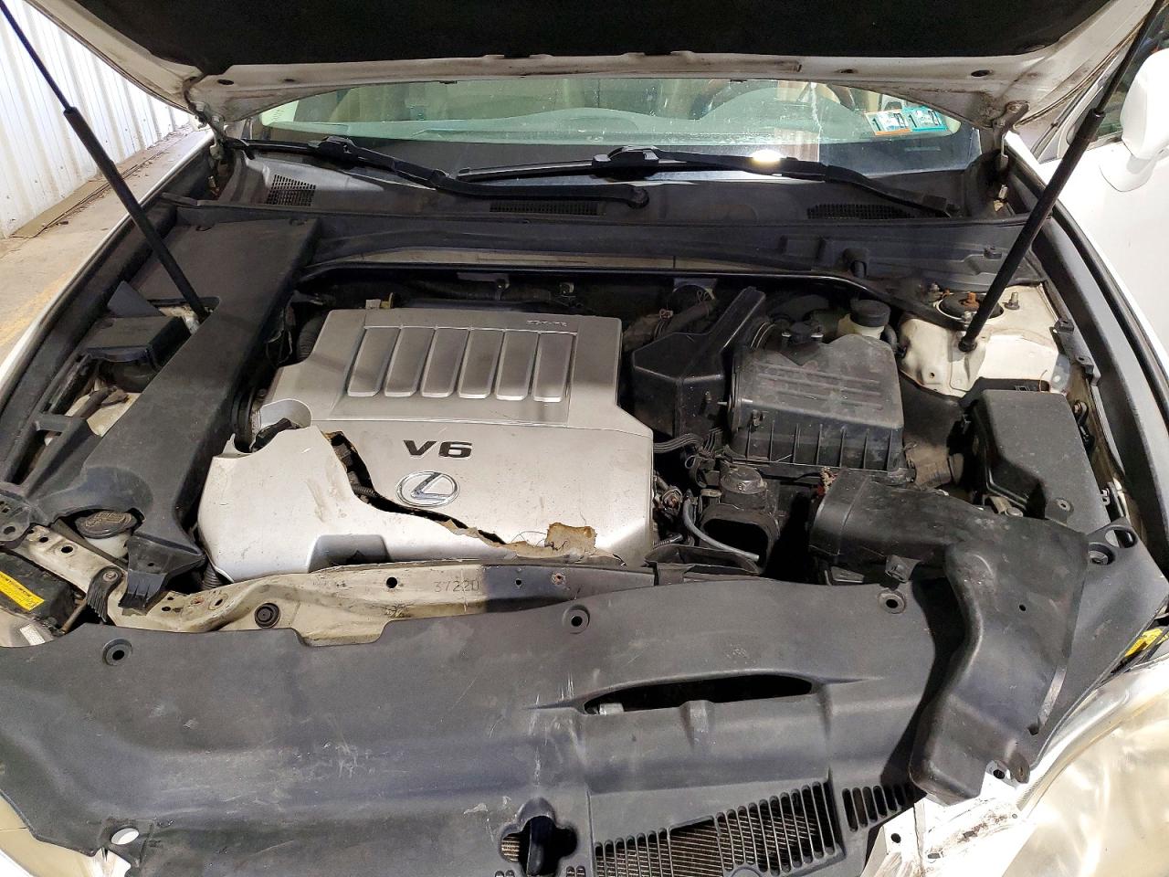 2007 Lexus Es 350 White vin: JTHBJ46G672051713
