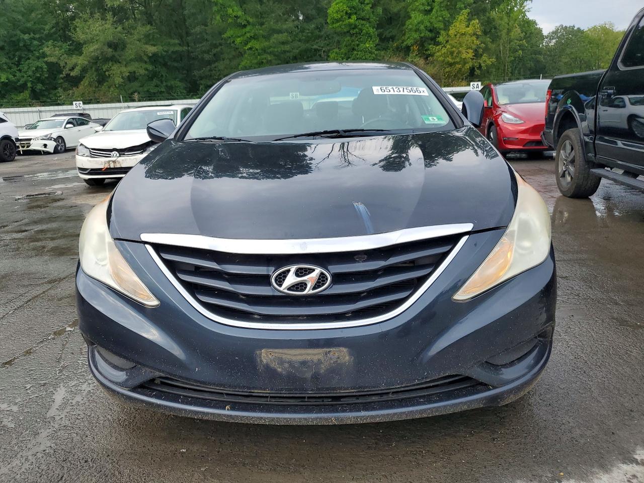 2011 Hyundai Sonata Gls Blue vin: 5NPEB4AC5BH129373
