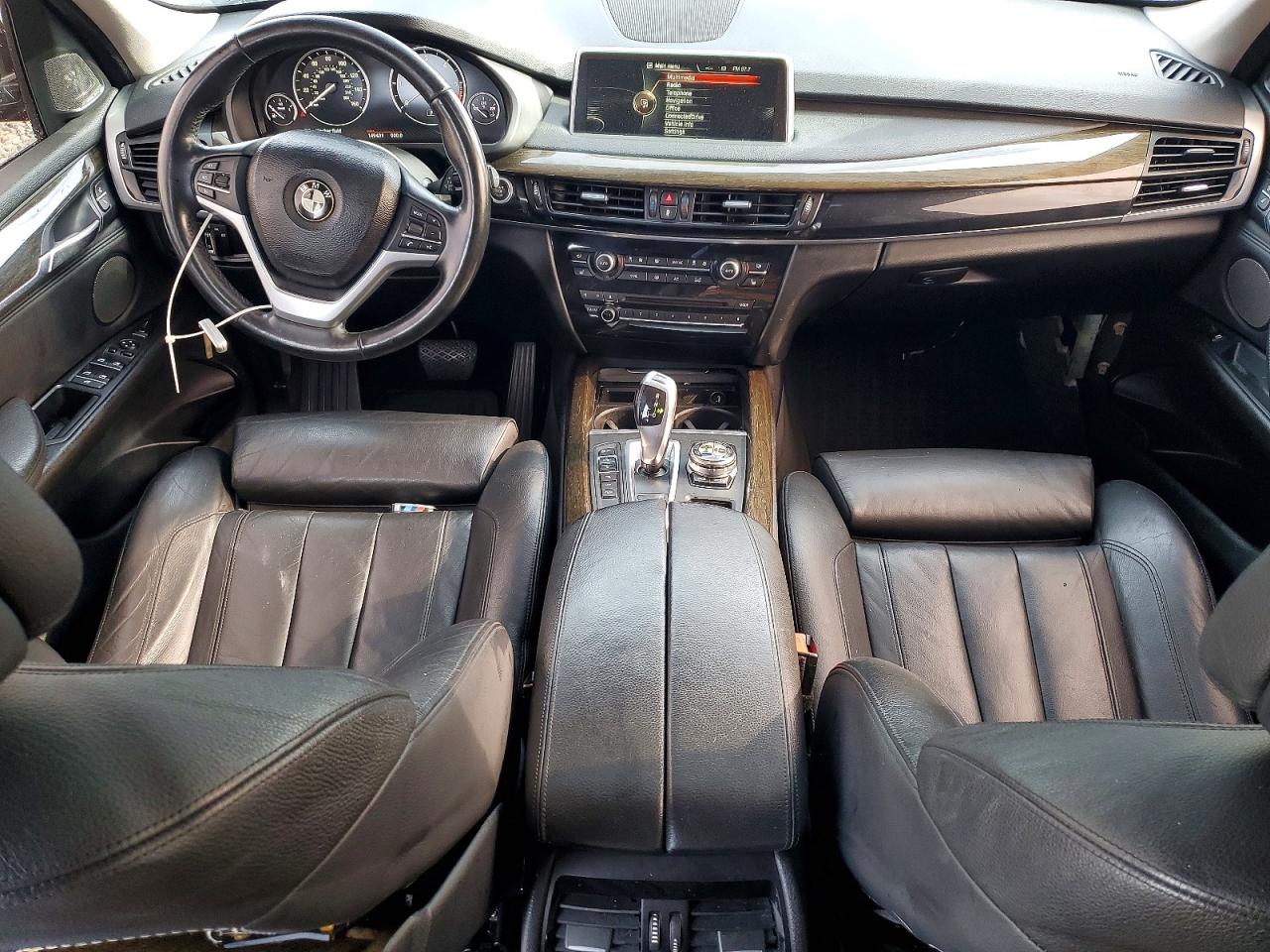 2015 Bmw X5 Xdrive35d Black vin: 5UXKS4C53F0N08374