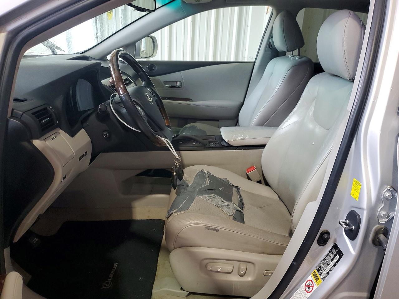 2010 Lexus Rx 350 Silver vin: 2T2BK1BA1AC053355