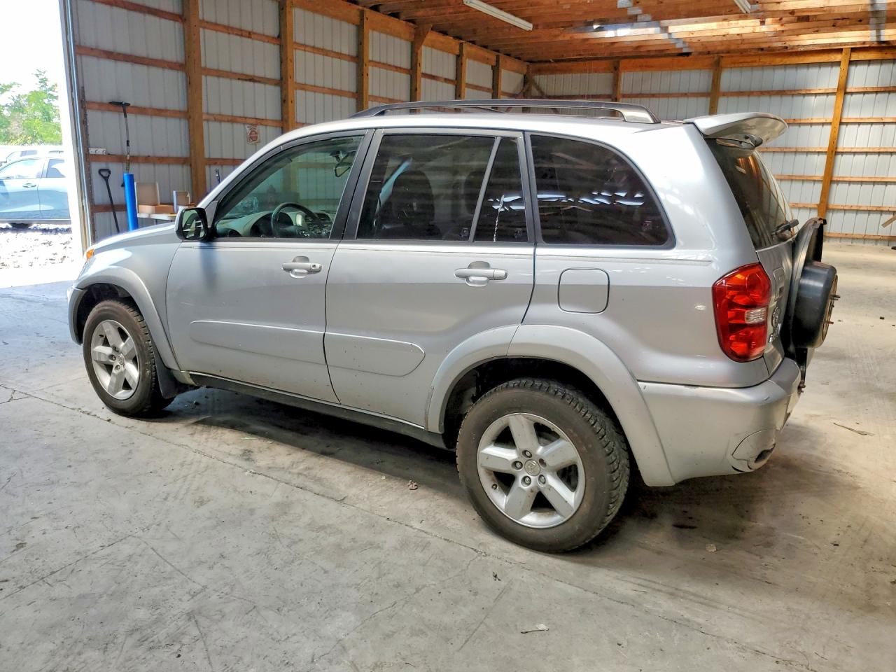 2004 Toyota Rav4 Base Silver vin: JTEHD20V246001227
