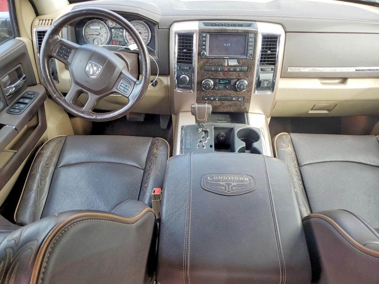 2012 Dodge Ram 1500 Longhorn Red vin: 1C6RD7PT8CS174435