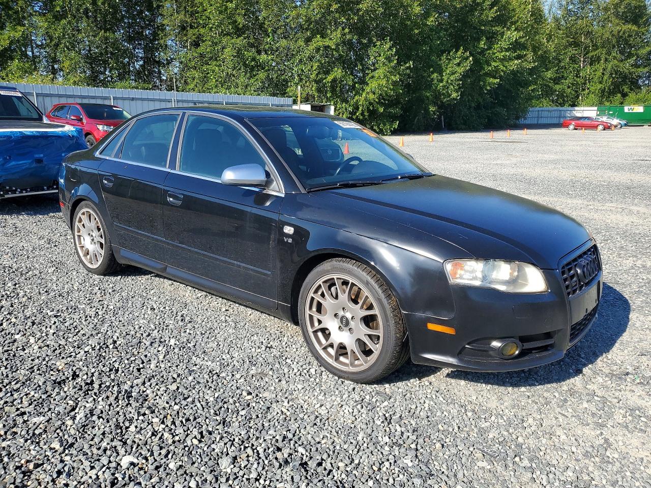 2006 Audi S4 Quattro Black vin: WAUGL78E86A285173