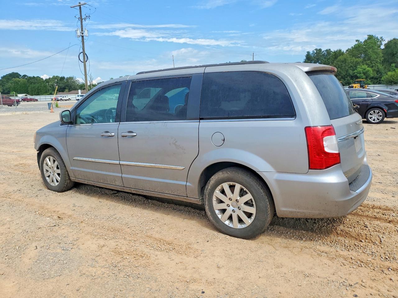 2014 Chrysler Town & Country Touring Gray vin: 2C4RC1BGXER444210