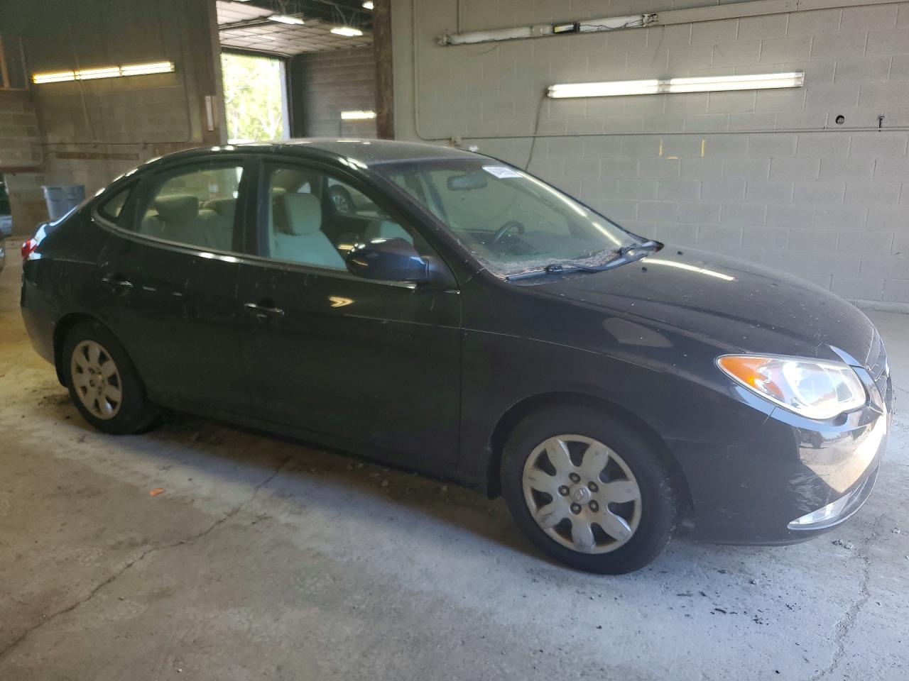 2008 Hyundai Elantra Gls Black vin: KMHDU46D48U486951