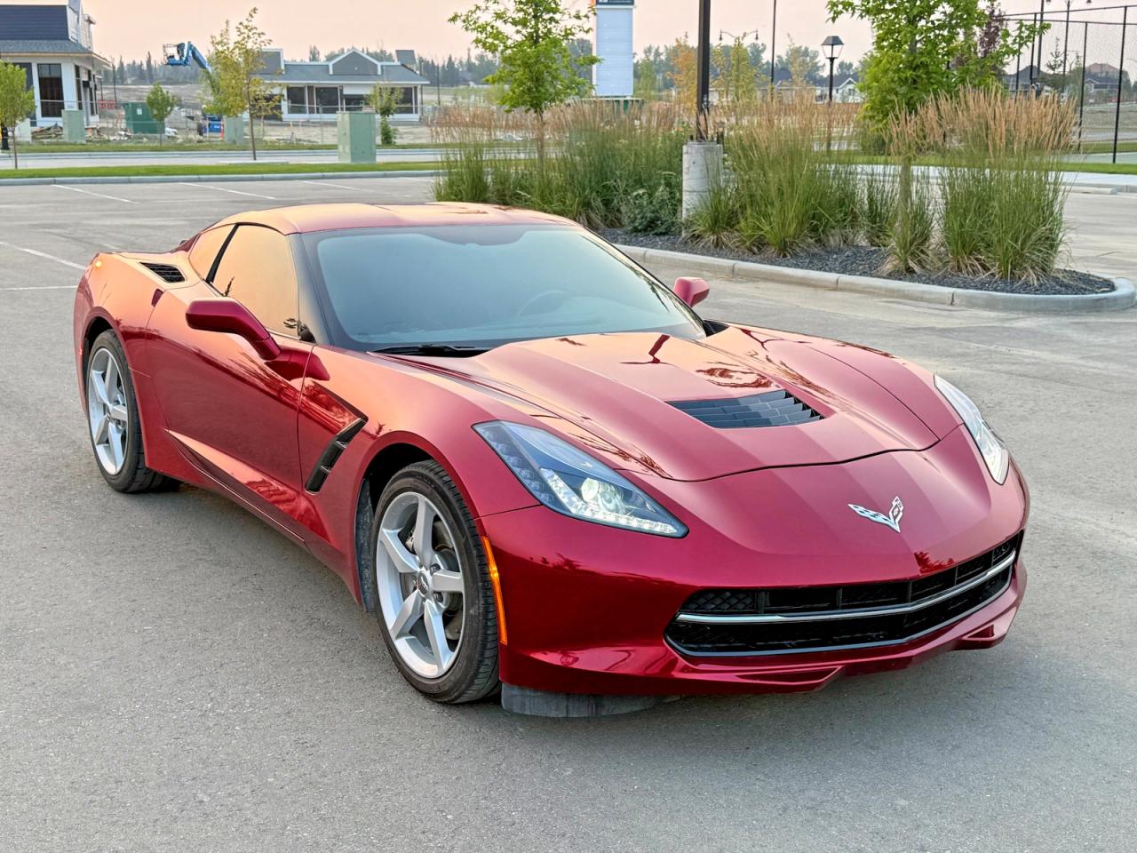 2015 Chevrolet Corvette Stingray 1lt Red vin: 1G1YA2D78F5108969