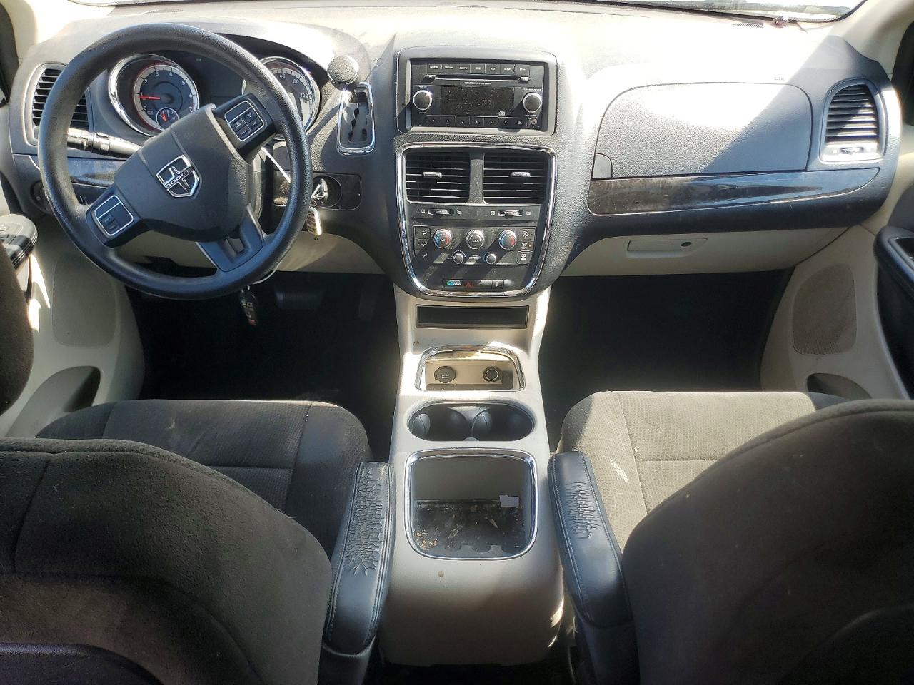 2012 Dodge Grand Caravan Sxt White vin: 2C4RDGCGXCR198724