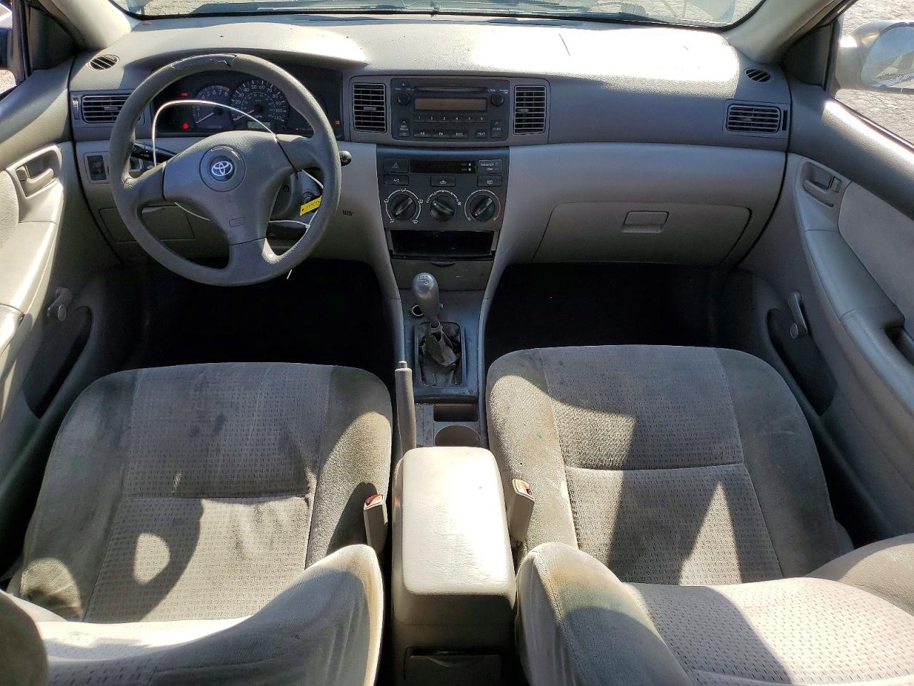 2005 Toyota Corolla Ce Black vin: 1NXBR32E75Z398389