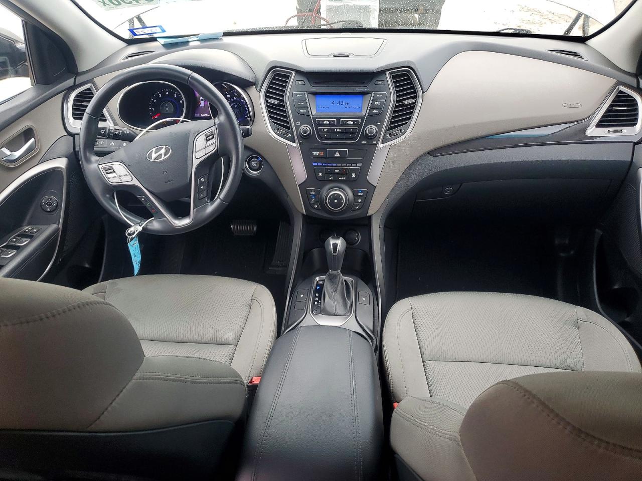 2013 Hyundai Santa Fe Sport 2.0t Gray vin: 5XYZU3LA7DG061590