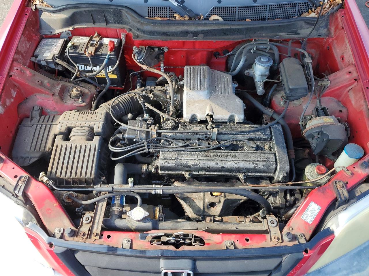 2000 Honda Cr-v Lx Красный vin: JHLRD2841YS002695