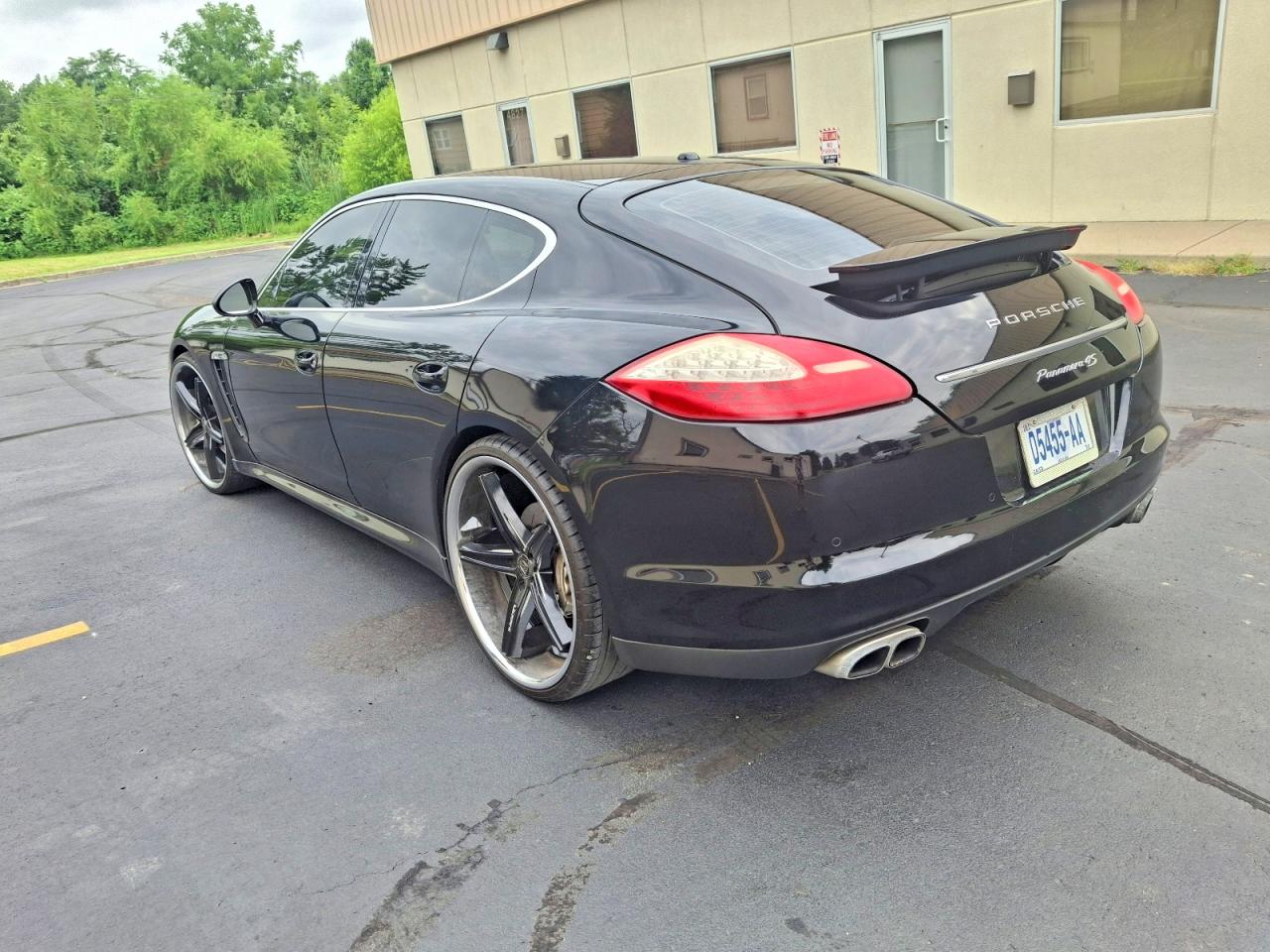 2010 Porsche Panamera S Black vin: WP0AB2A75AL063293