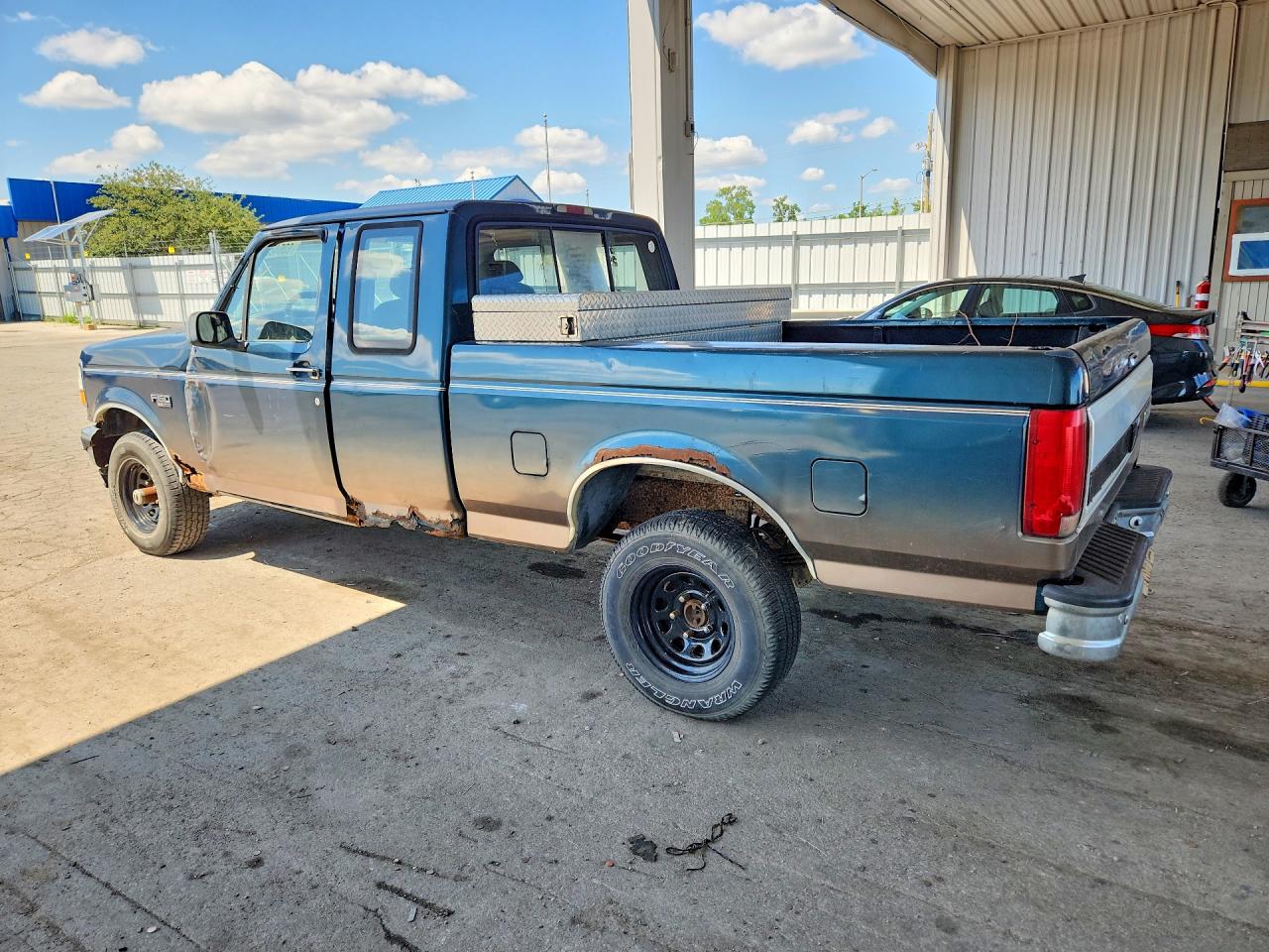 1995 Ford F150 Green vin: 1FTEX14HXSKB22394