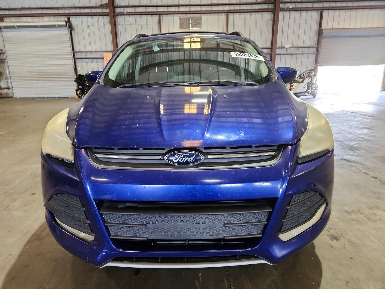 2013 Ford Escape Se Blue vin: 1FMCU0GX6DUA16184