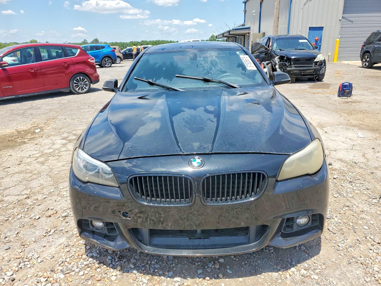 2014 Bmw 550 I Black vin: WBAKN9C53ED681385