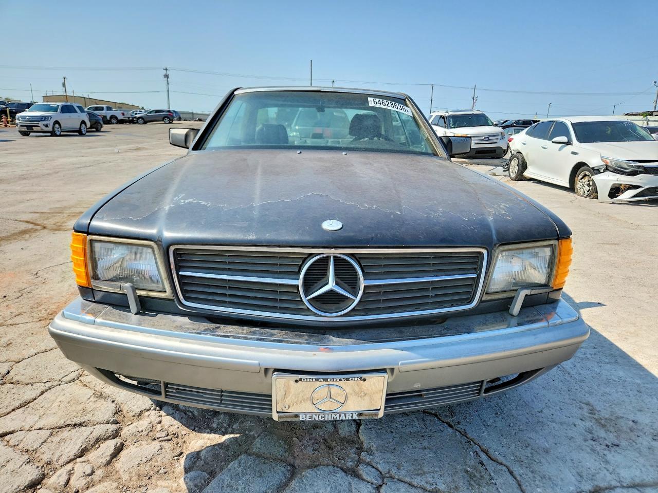 1988 Mercedes-benz 560 Sec Charcoal vin: WDBCA45D3JA378644