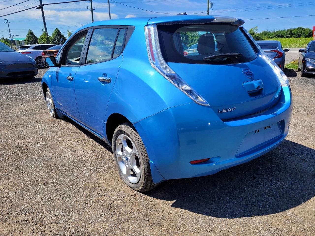 2011 Nissan Leaf Sv Blue vin: JN1AZ0CP9BT007472