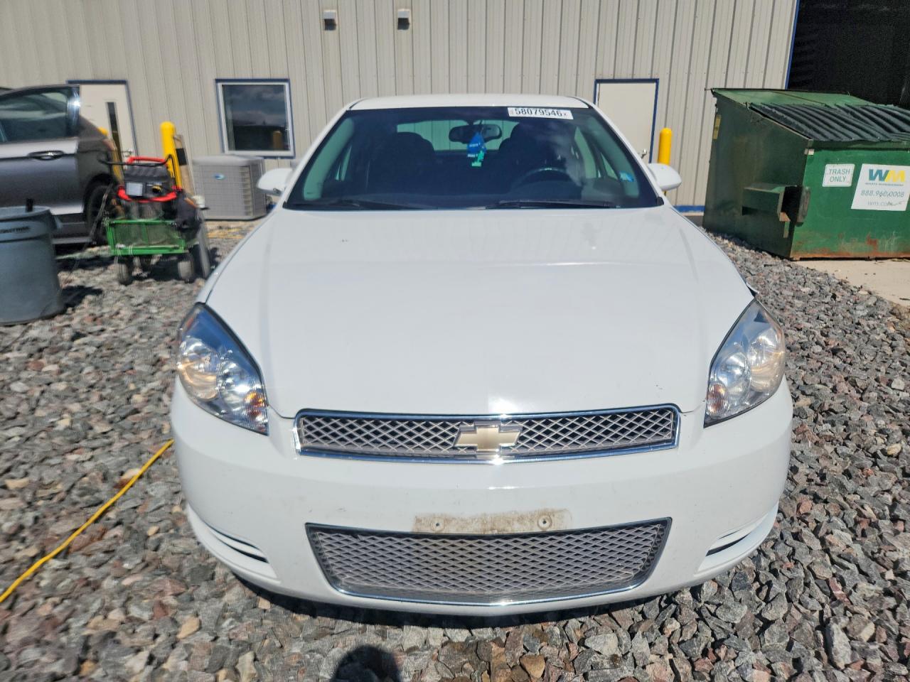 2014 Chevrolet Impala Limited Lt White vin: 2G1WB5E35E1188099